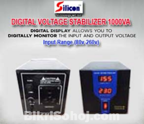 DIGITAL STABILIZER 1000 VA(80V-260V)